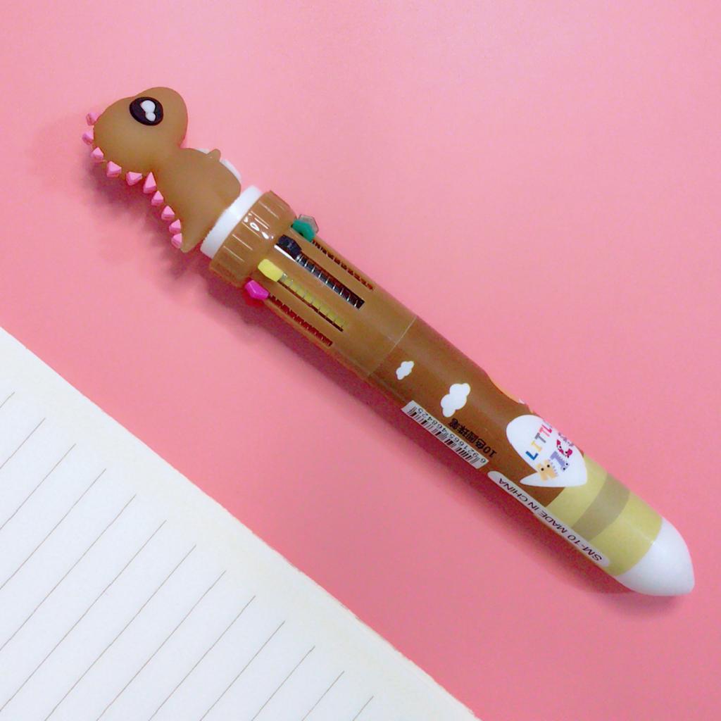 1Pc  10 Color Cartoon Pen Gifts Birthday Party Christmas Wedding Guest Gifts Carnival Party Gift Pack for School Office Art Craft Back To School Gif