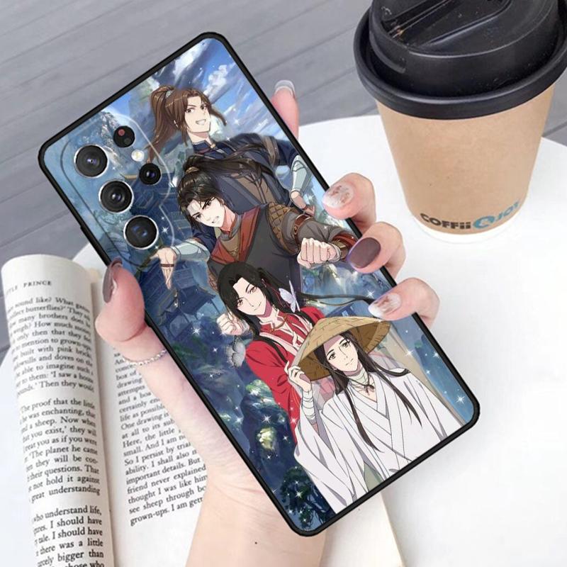 TGCF Tian Guan Ci Fu phone case Cover For Samsung Galaxy S24 S25 Ultra S21 S22 Ultra S10E Note 10 Plus Note 20 FE S23