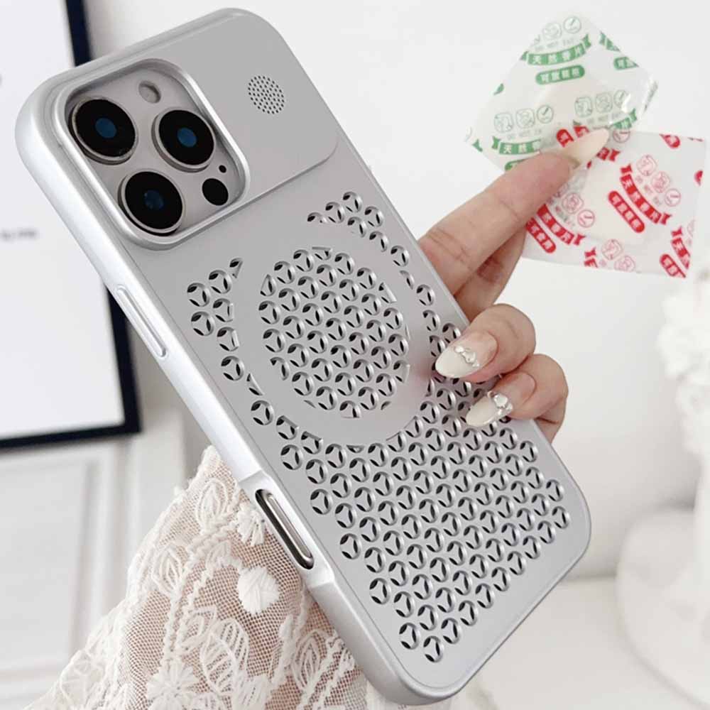 

Heat Dissipate Aromatherapy Phone Cases For iPhone 16 15 14 13 12 11 Pro Max 14 15 16 Plus For Magsafe Magnetic Protection Cover iPhone 14