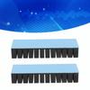 2Pcs With Adhesive Cooling Fins 120*40*20mm Aluminum Power Radiator  Heat Dissipation