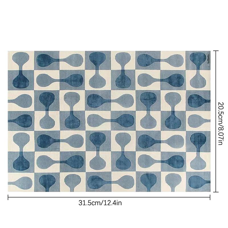 

1:6 Миниатюрный кукольный домик Ковер Винтаж Цветочный Леопардовый Принт Тропический Лес Гобелен Мебель Модель Декор Игрушка Аксессуары