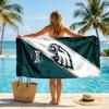 Philadelphia Eagles Fashion Beach Towel Portable Soft Quick Dry Towel For Swimming Camping Holiday Use