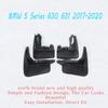 Mudflaps For BMW 5 Series G30 G31 Mudguard Splash Mud Flap Guard Fender Mudguards Car Accessories Auto Styline 2017- Year