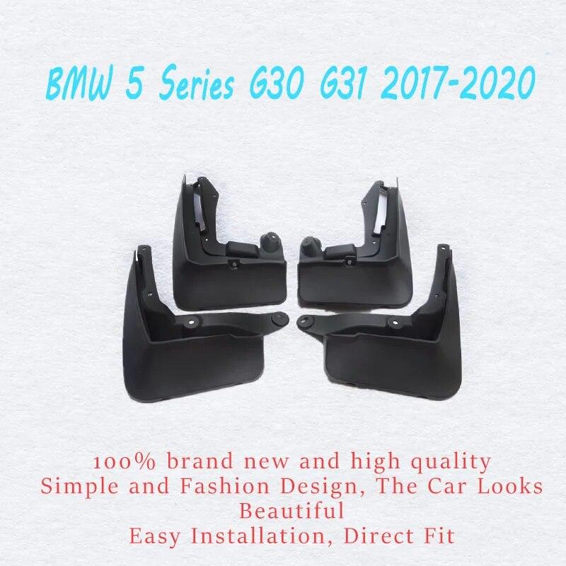 Mudflaps For BMW 5 Series G30 G31 Mudguard Splash Mud Flap Guard Fender Mudguards Car Accessories Auto Styline 2017- Year