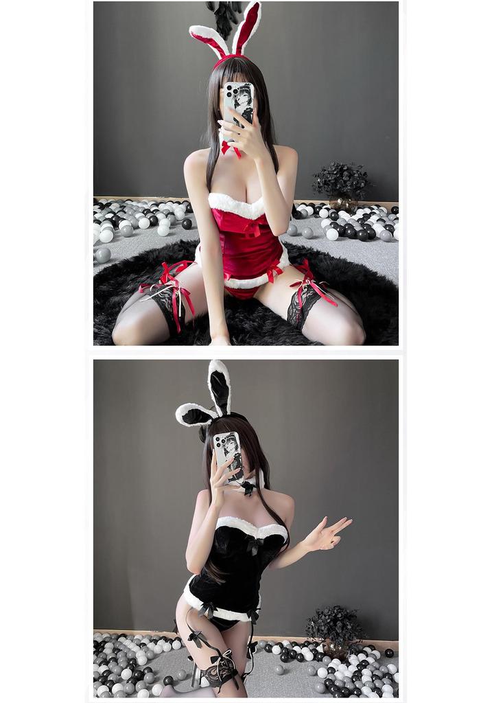 Sexy Bunny & Cat Girl Lingerie Role Play Set