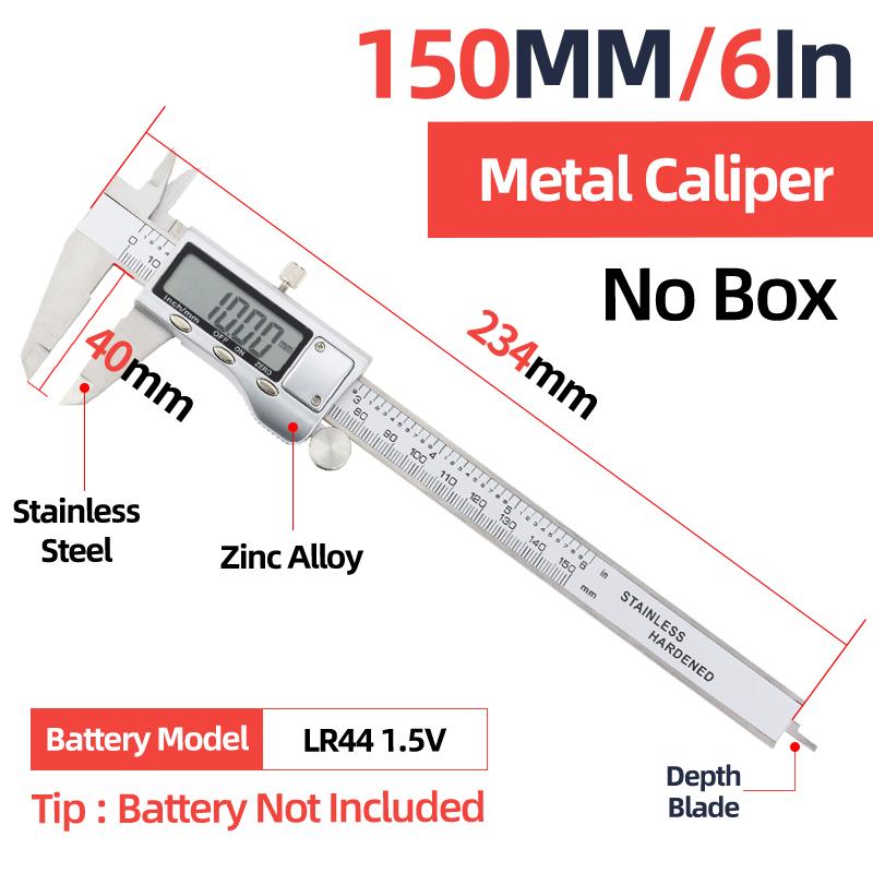 Fraction Metal Caliper Digital Pachymeter Vernier Calipers Measuring Tools Professional And Digital Pachymeter Electronic Ruler