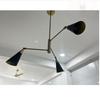 Mid Century 1950 Chandelier Lights Fixture Semi Flush Lights Pendant Light