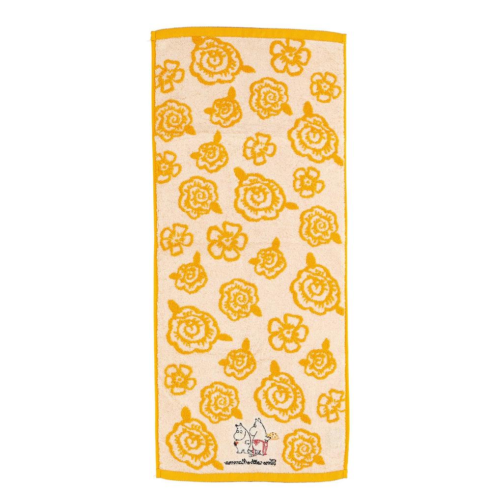 Marushin Mumin Ansikte Tid med Organisk Antibakteriell och 1405049900 Handduk, Mamma, Bomull, No-Twist Garn, Luktborttagande,