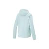 Li Ning Fitness Series Solid Color Hooded Water-Resistant Loose Sports Jacket Women Jacket Stone-Blue-Gray AFDT650-4