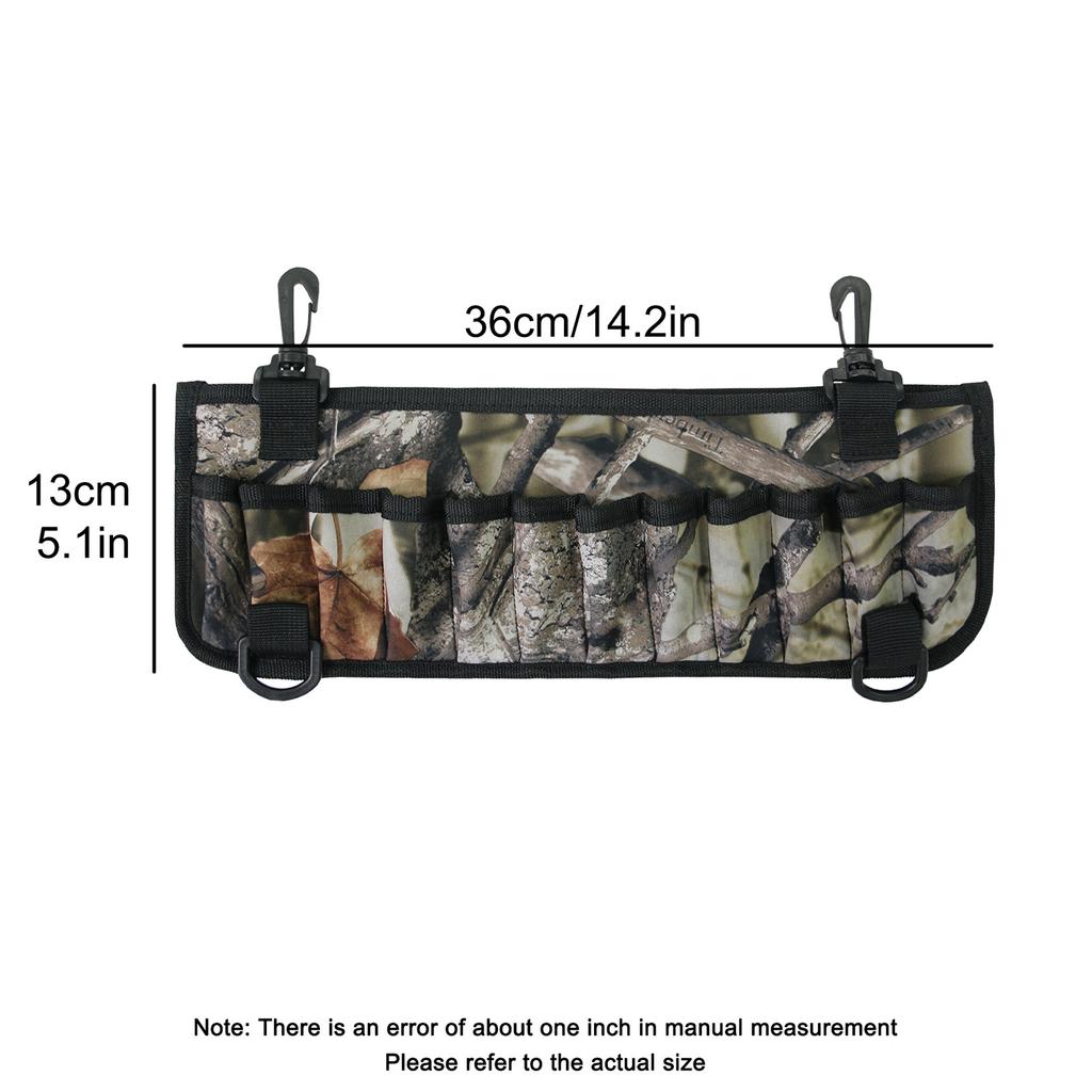 Outdoor-Muschelhalter Camouflage Neopren Muscheltasche Clip-On Muschelträger für die Jagd