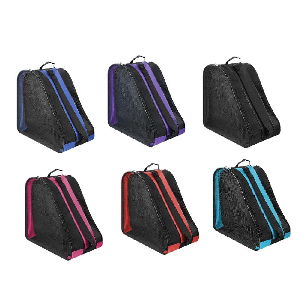 Roller Skate Bag Ice Skate Bag Multipurpose Accessories with Handle Organizer