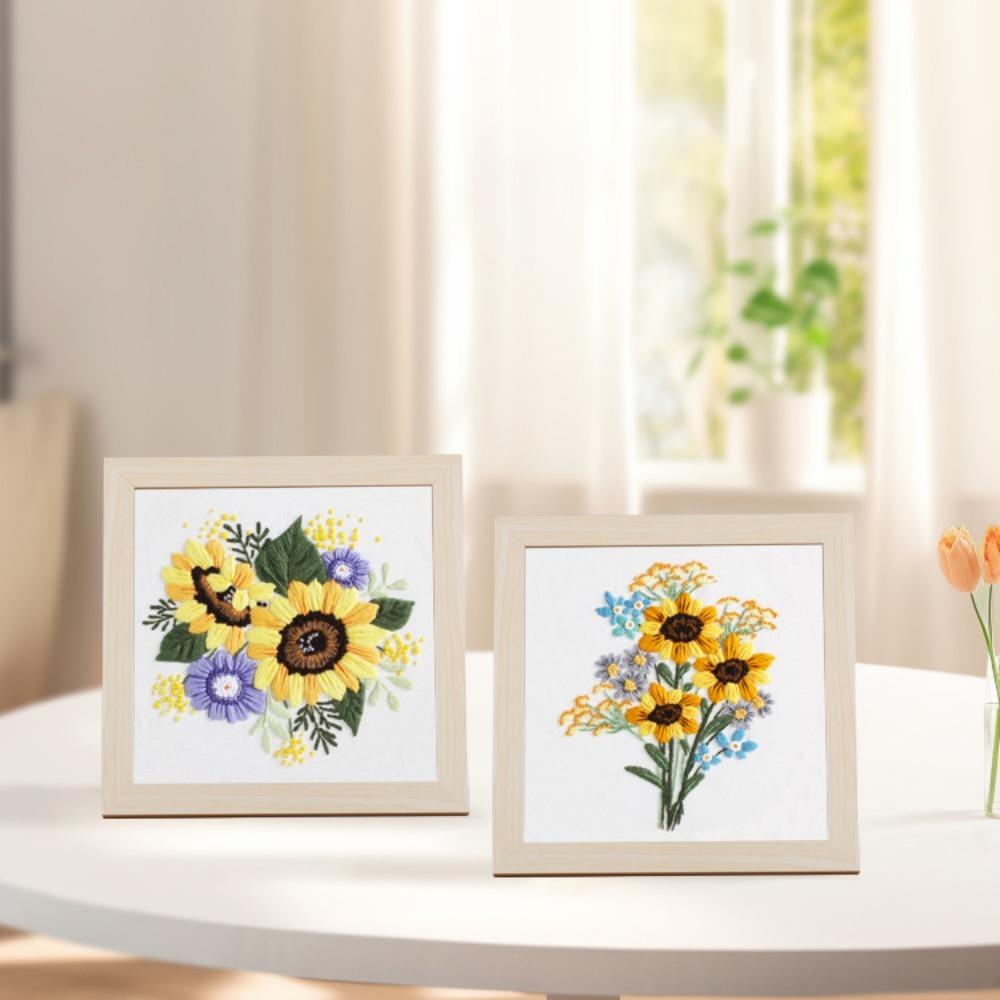 Starter Kit Embroidery Starters Kit Cotton Linen Cloth Cloth Embroidery Cross Stitch Kits  Adults