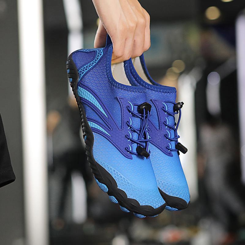 Muži Barefoot Aqua Boty Ženy Plážová Bota do vody Rychleschnoucí Plavkové sandály Drenáž Proti proudu Brodění Tenisky Pro Fitness Jóga Potápění Turistika Surfování Kempování