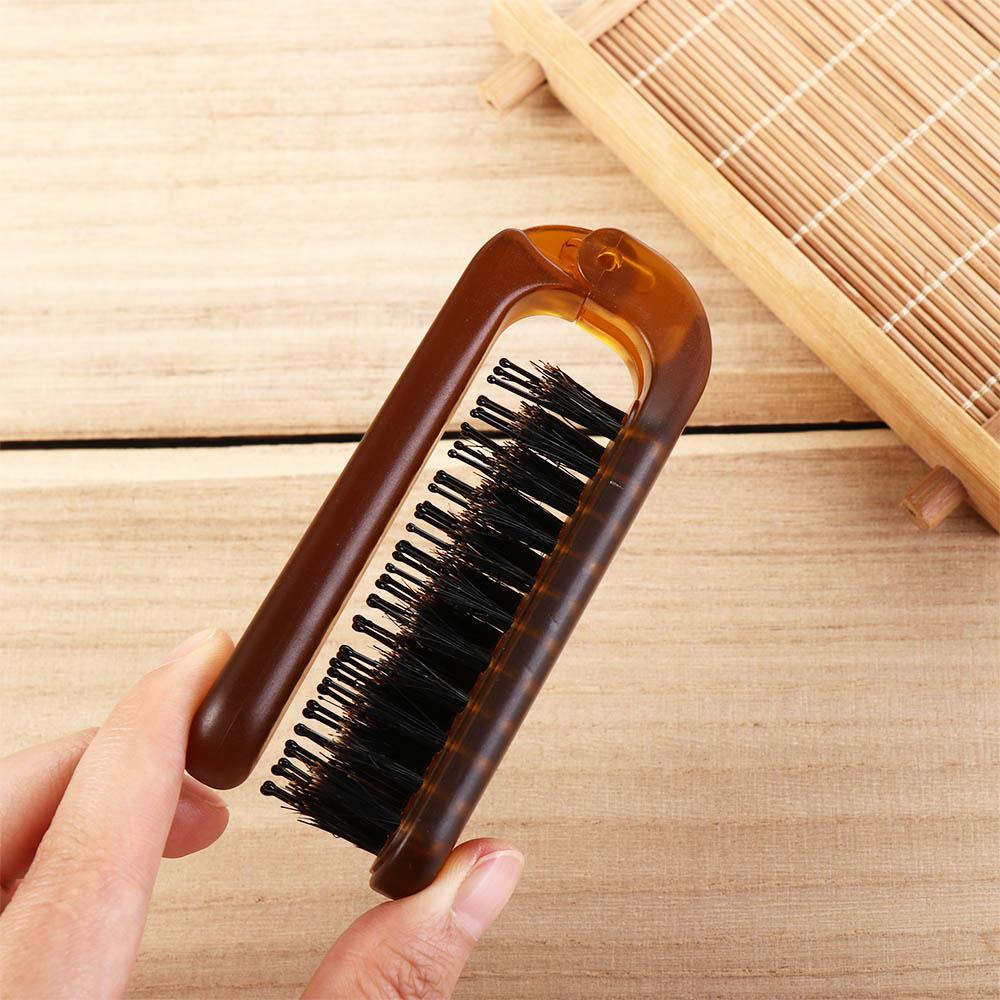 Accessories Hairdressing Compact Bristle Hair Brush Bristle Comb Foldable Comb Hair Styling Tool