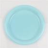 New 10Pcs  Selling 8 Inch Festive Items Disposable Plate Plastic Ps Plate Color Round Cake Tableware Barbecue Plate