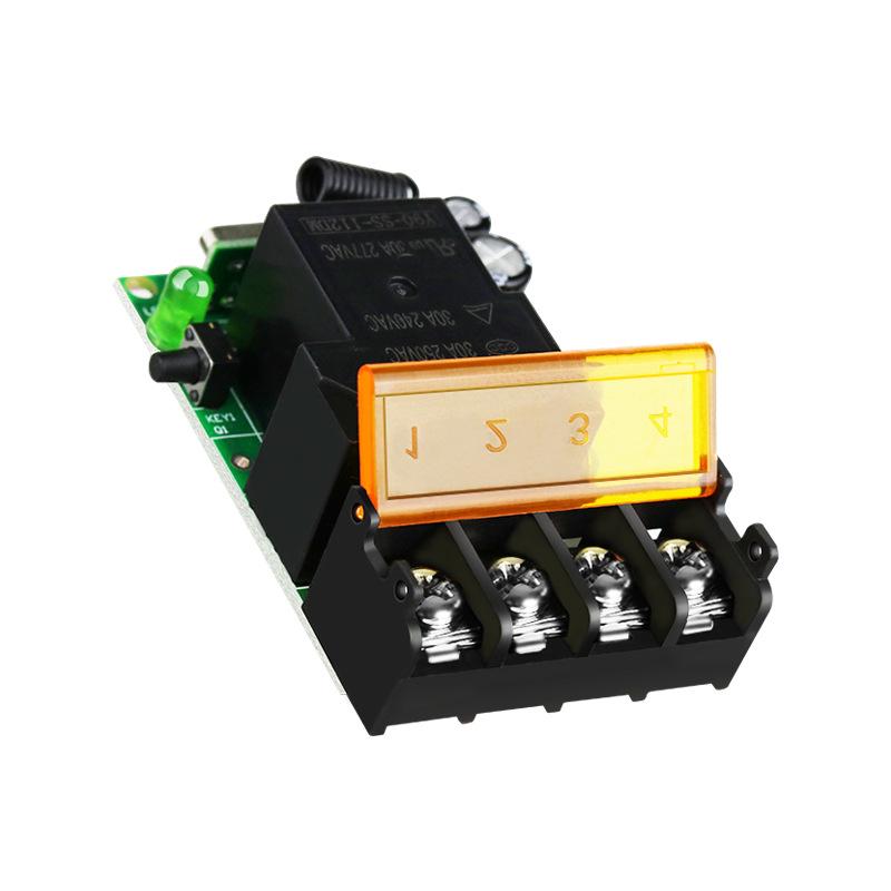 AC85-265V 30A Wireless Remote Control Switch for Water Pump/Motor/Lamp