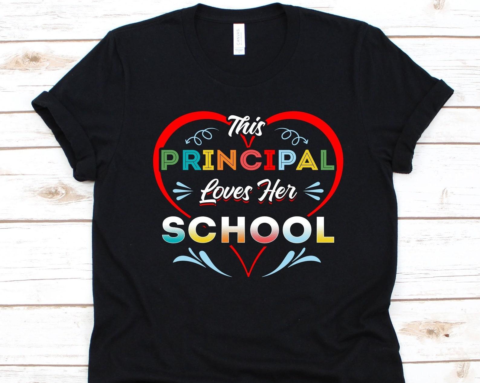 This Principal Loves Her School Shirt, School Head, School Headmaster, Managing Director, School President, School Manager, Principal s Love M