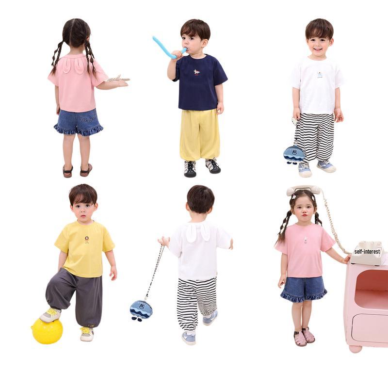 LUSON Baby Unisex Cartoon Animal Ear T-Shirt