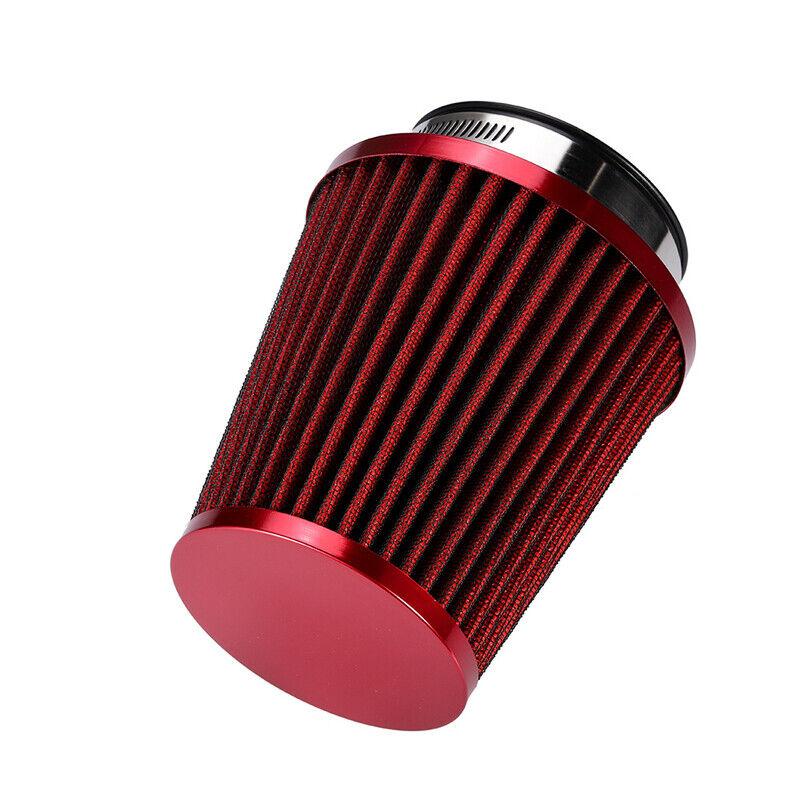 3" 76mm hliníková slitina Vícenásobná kombinovaná trubka sání studeného vzduchu do auta + filtr