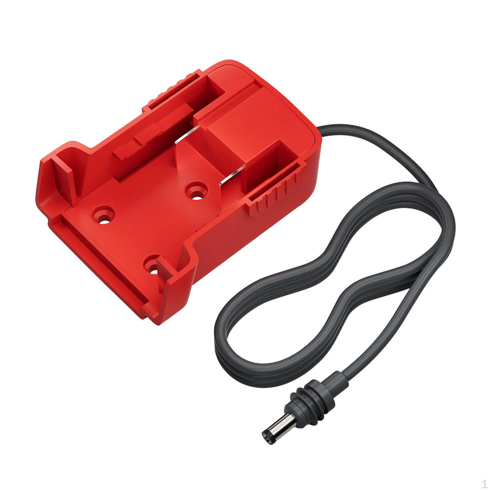 

Power Wheel Adapter 18V Battery Charger De-w1+DC2.1-1M Upgrade DC Plug for