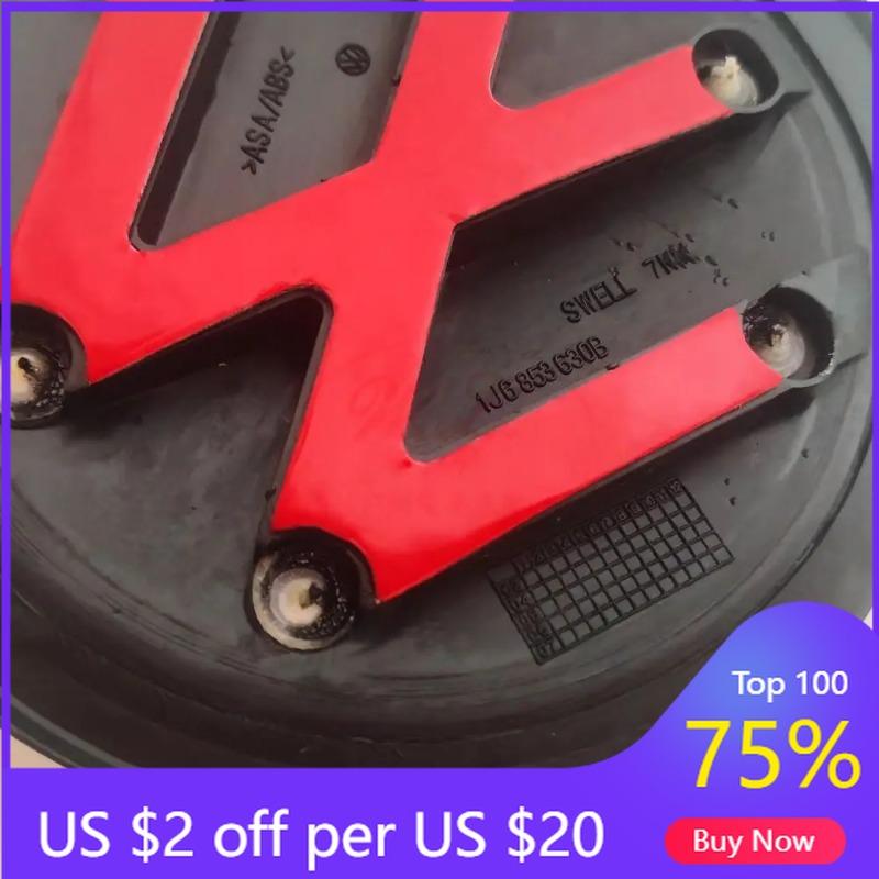 VW GTI GOLF For VOLKSWAGEN VW 2026 New Emblems Car Trash Car Front Grill Badge And Rear Trunk Lid Emblem for Golf 4 MK4 1999-200
