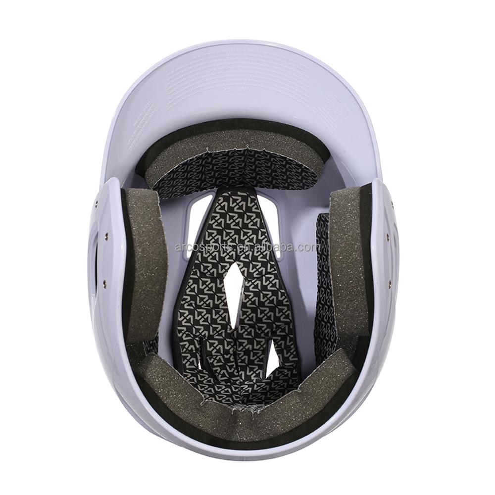 Hot Sale High Anti-impact Professional Sport Style Softball Helmet White Baseball Softball Batting Helmet