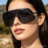 26ss New Triumph Full-face Goggles40350u Trendy Tech-inspired Sunglasses with Nose Pads for Women