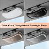 Car Visor Sunglasses Glasses Case Glasses Holder Clip Box For Volvo ES90 EC40 EX40 EM90 XC90 V90 V60 XC60 V40 S80 S60 S90 C40 XC