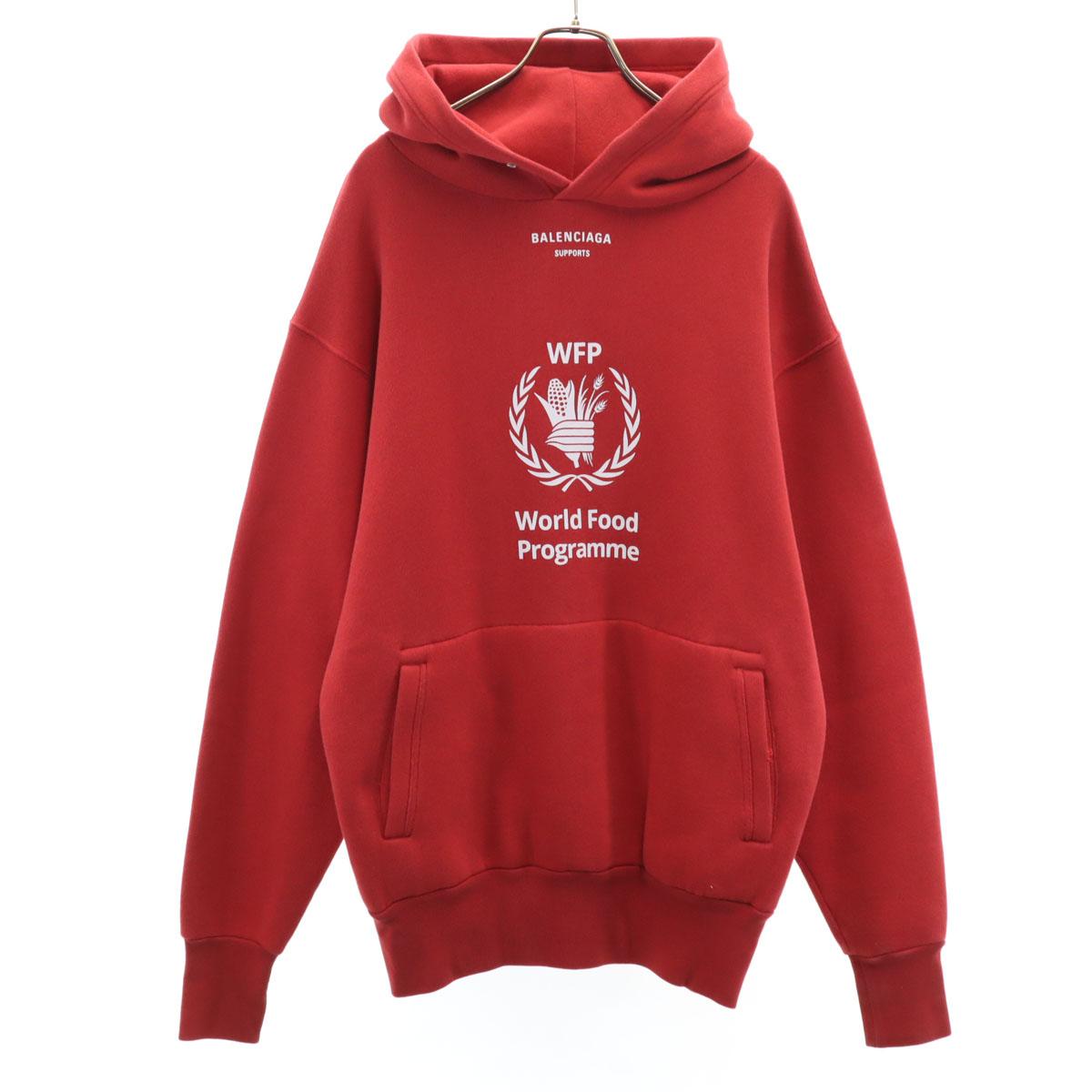 

BALENCIAGA 18AW Made in Portugal Long sleeve Logo print Parker Men s Used