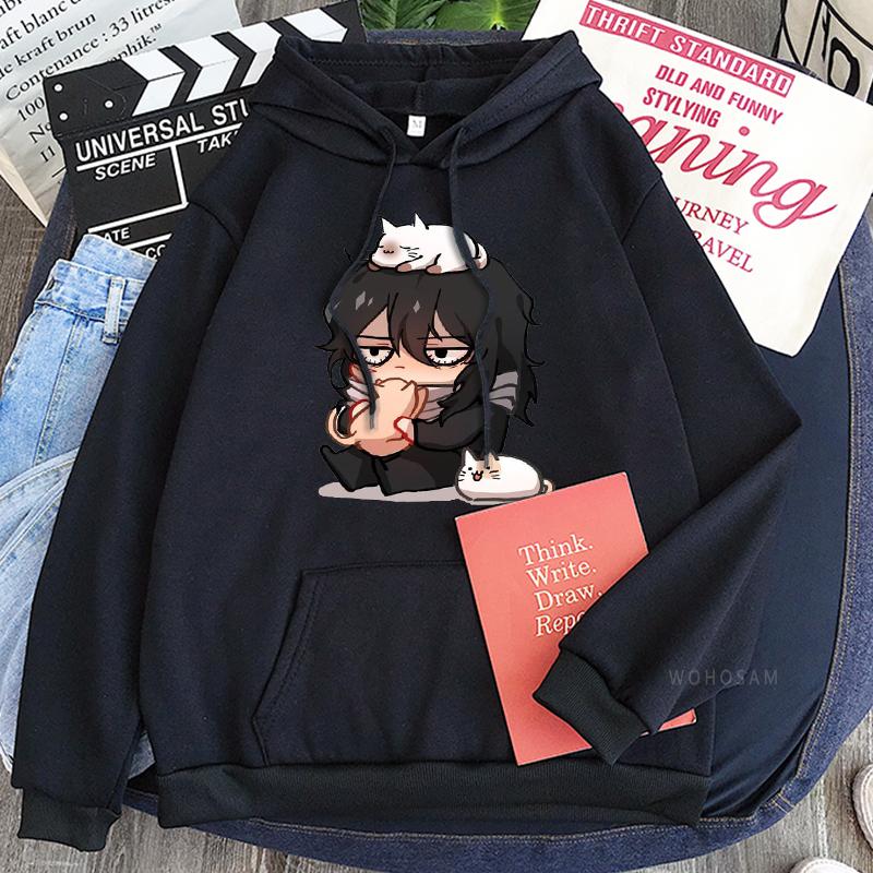 

Funny Anime Kawaii Aizawa Shouta My Hero Academia Pullover Hoodies Harajuku Cartoon Fashion Winter Casual Men Women Swaetshirt 3XL
