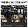 HCmotorku Motorcycle Hand Control Switch Cap Cover for Harley Softail