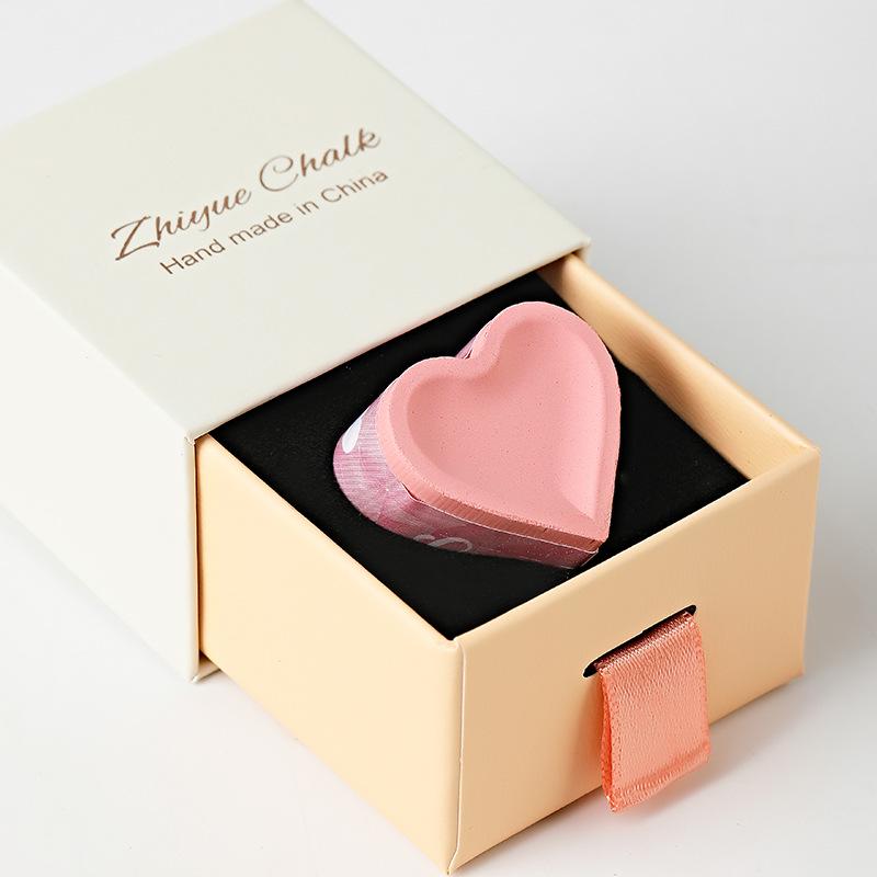 

Heart-Shaped Chocolate Billiard Chalk - Black Eight Snooker Supplies