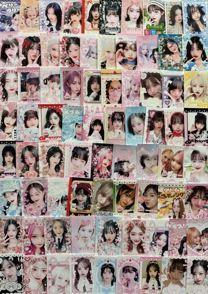 [USED] IVE Domson Sticker Cards Korean Artist 240 Sheets