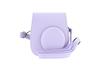 Housse - tnb - lensy - compatible fujifilm instax mini 12 - couleur violet - protection appareil photo