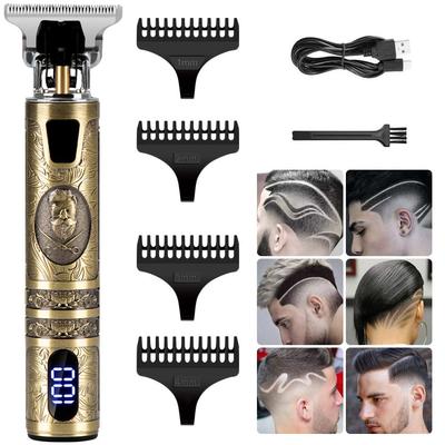 T-Klingen-Trimmer Zero Gapped Trimmers Teamyo 0 mm Glatzenkopf-Haarschneidemaschine für Männer