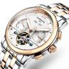 CARNIVAL Orologi Meccanici Automatici Calendario Perpetuo Sportivi Uomo Acciaio Completo Lusso Tourbillon Orologio Luminoso Reloj Hombre