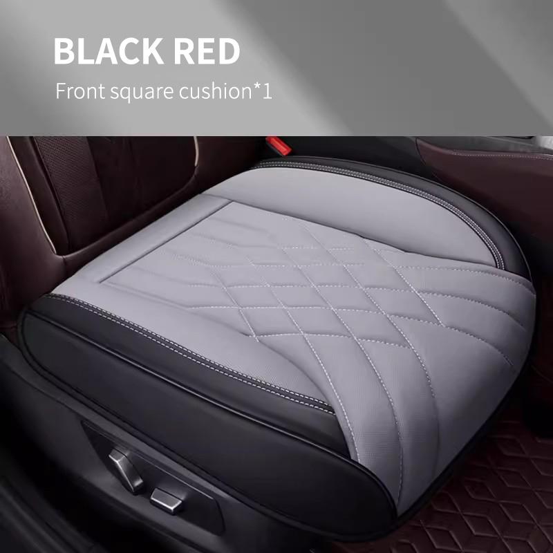 Seametal  Car Seat Cover Pu Leather Automotive Seat Cushion Wear-Resistant Anti Slip Auto Seat Protector Cover Universal