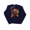 Marvel Mens Avengers Infinity War Hulkbuster Blueprint Sweatshirt