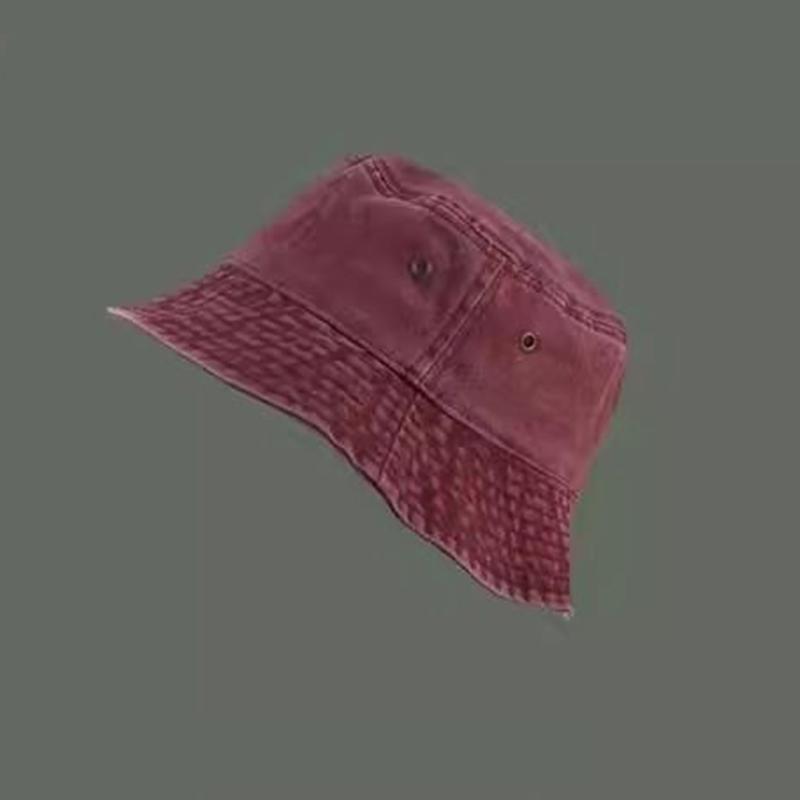 Retro rybářský klobouk z prané džínoviny v hongkongském stylu, schopný a všestranný klobouk proti slunci, ochrana proti slunci, rybářský klobouk, klobouk na venkovní turistiku