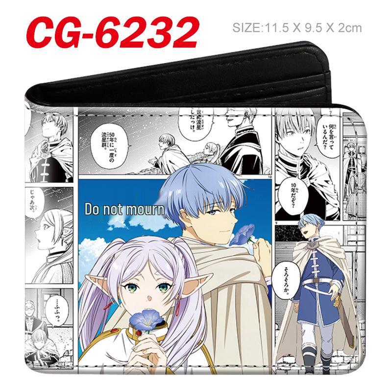 Frieren: Beyond Journey's End 3D Anime Coin Purse - Stereoscopic Embossed Cartoon Design