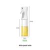 Glass Oil Sprayer for Kitchen and Air Fryer - Food Grade, Thickened PET Atomizing Bottle