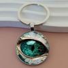 Mystery Eye Vintage Zinc Alloy Keychain - Men's Unique Fashion Accessories, Perfect Gift Choice,