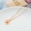 Retro Dripping Yang Tai Chi Necklace Pendant Necklace Fashion Trend Girl Necklace Temperament Necklace