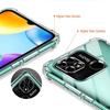 Redmy 10A 10C Hülle Klar Airbags Stoßfestes TPU Weiche Abdeckung Für Xiaomi Redmi 10A 10C 12C 10 A C A10 C10 Schutz Funda Auf Redmi10C
