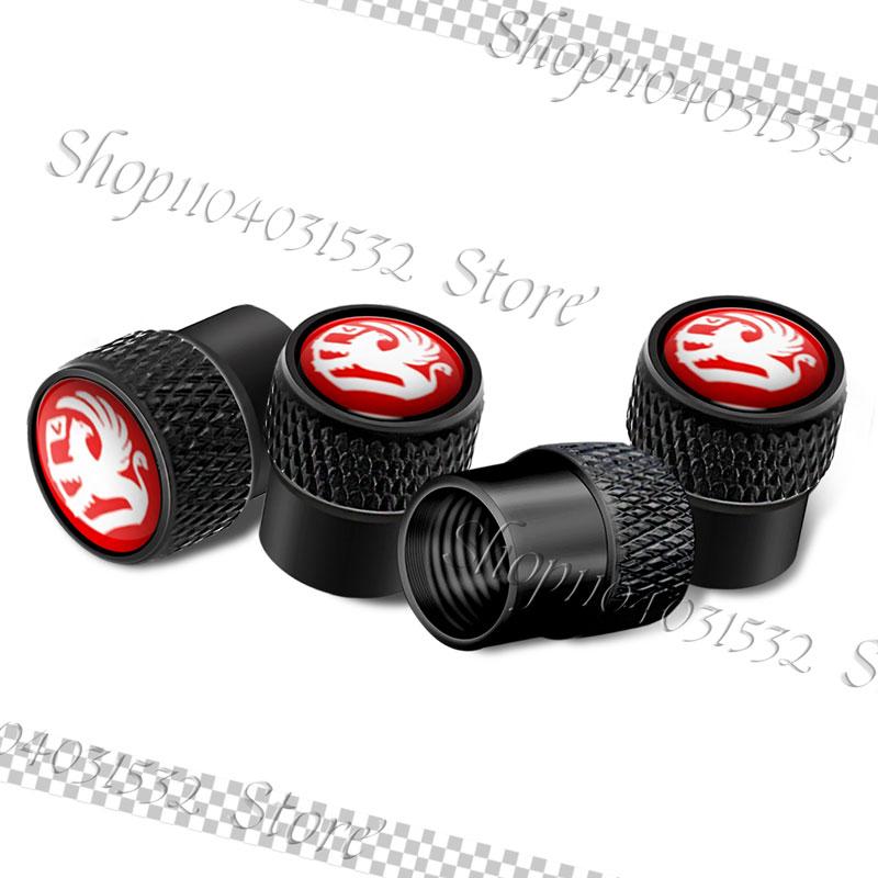 4Pcs Metal Car Styling Tire Valve Caps Tyre Wheel Stem Air Valve Cover For Vauxhall Astra H J G Vectra C Insignia Zafira Corsa