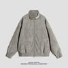 PU Leather Jacket Men's New Winter Stand Collar Loose Leather High-end Retro Motorcycle Men's Jacket