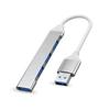 USB 3.0 Type-C Multi-Port Hub: One-to-Four Splitter for Mouse, Keyboard, and U Disk