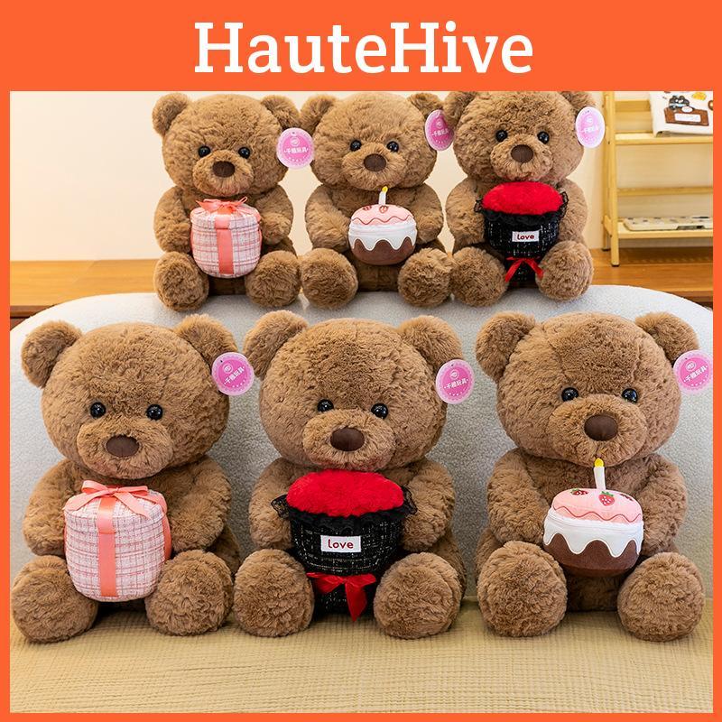 Gift Bear Doll Birthday Teddy Bear Cute Pillow Doll For Girlfriend Day Valentine