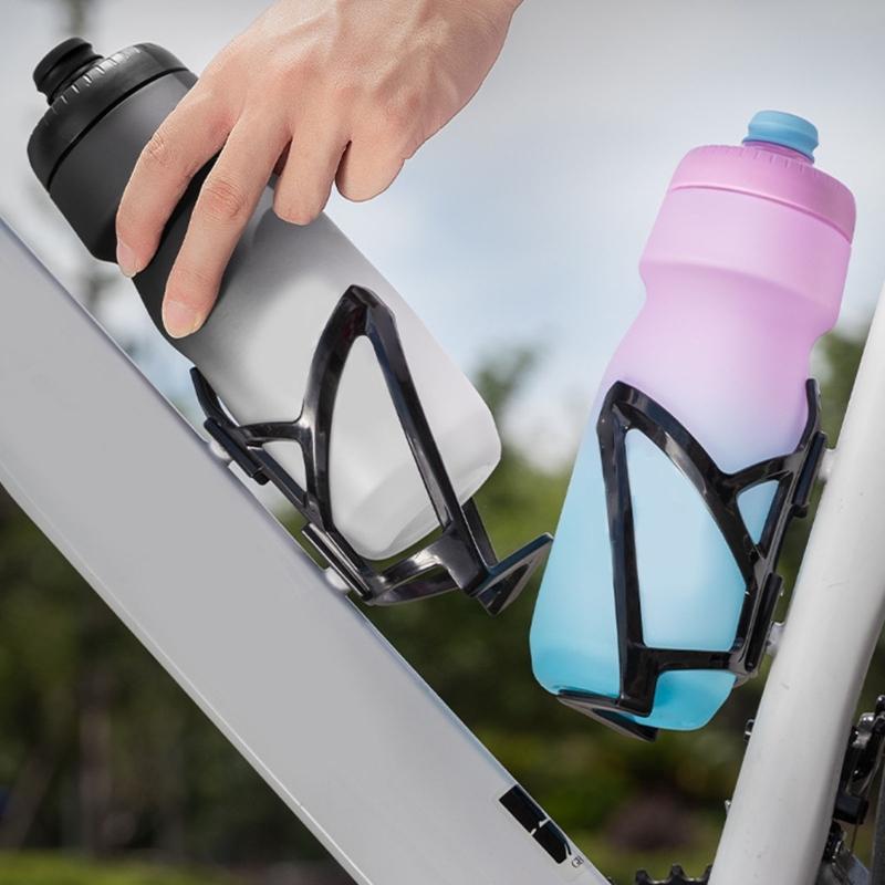 Squeeze Type Sport Bottle 650ml Large Capacity Bicycles Water Kettle Road Bike Portable Kettle with No Lift Nozzle