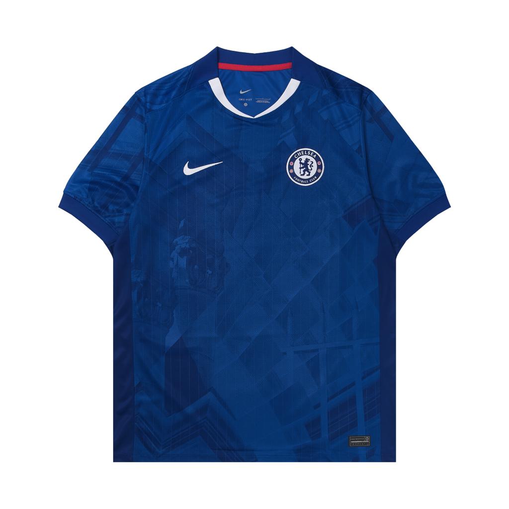 Nike Chelsea FC Dri-FIT Fan Edition Fashion Comfortable Soft Skin-Friendly Versatile Short Sleeve Football Shirt Men Tops Blue HJ4589-496